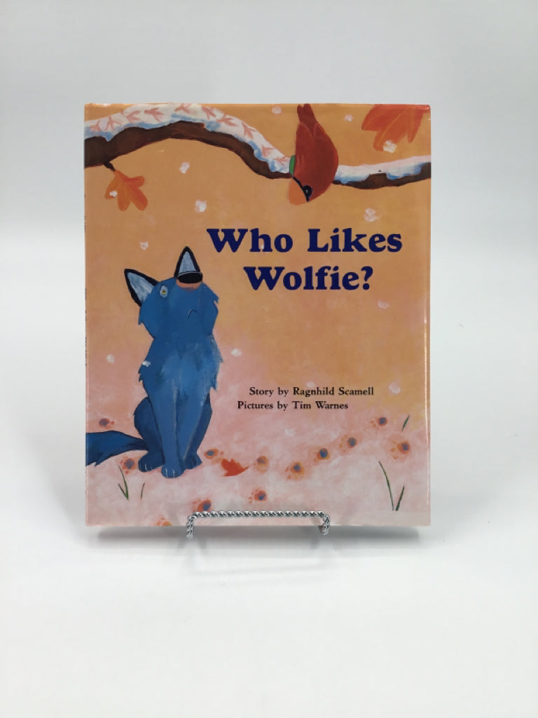 Who Likes Wolfie? Hardcover Book