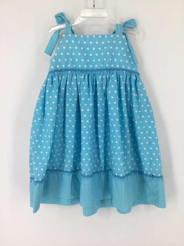 Crown Jules Clothing Child Size 5 Blue Dress - girls
