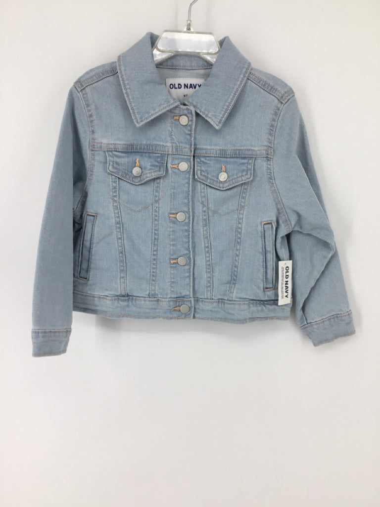 Old Navy Child Size 4 Blue Jacket - girls