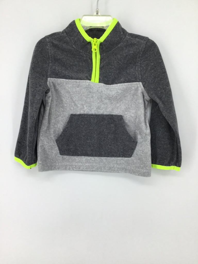 OshKosh B'gosh Child Size 2 Gray Solid Sweatshirt - boys