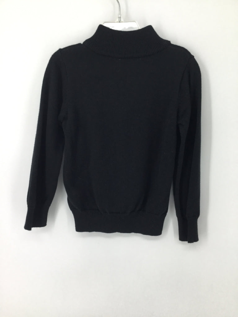 Rugged Butts Child Size 4 Black Solid Sweater - boys