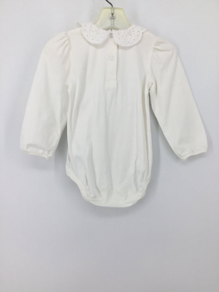 H & M Child Size 18 Months White Onesie