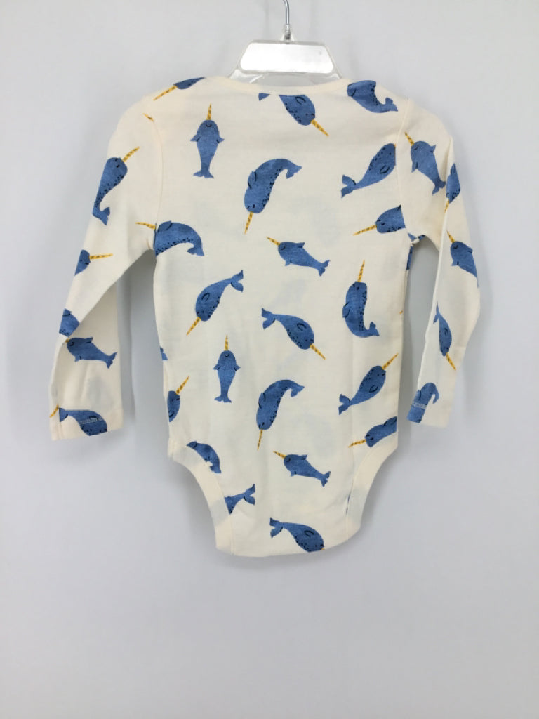 Old Navy Child Size 18-24 Months Cream Onesie