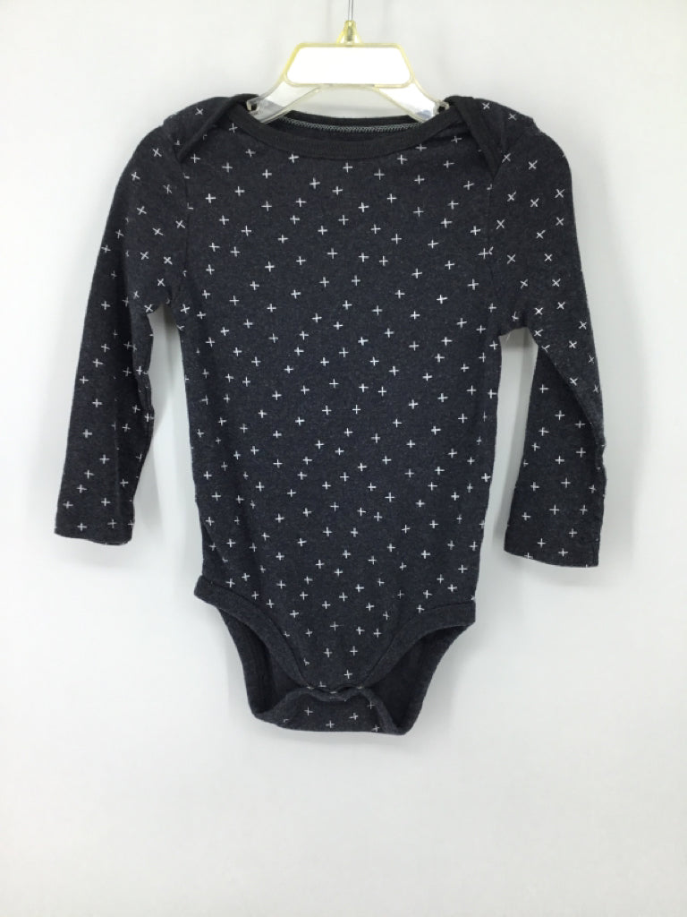 cloud island Child Size 24 Months Black Onesie