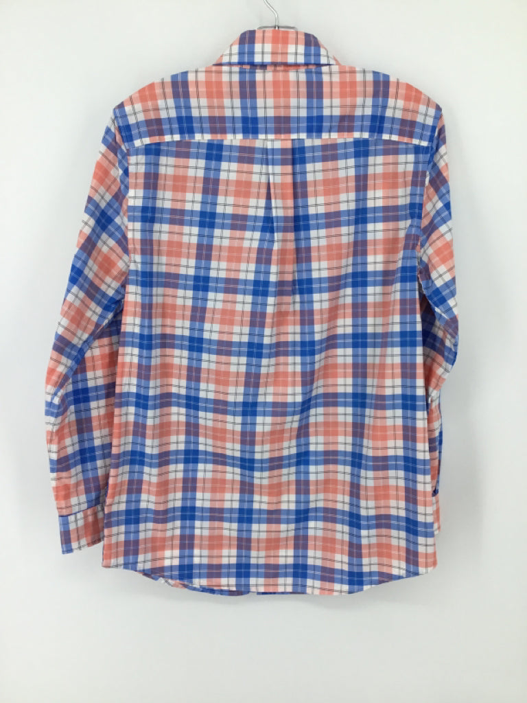 vineyard vines Child Size 8 Multi-Color Plaid Shirt - boys