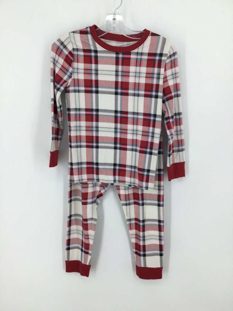 Soma Child Size 8 Red Plaid Pajamas - boys