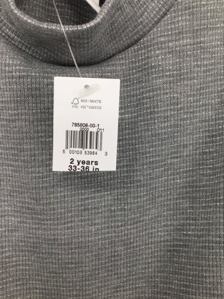 Baby Gap Child Size 2 Gray Shirt - girls