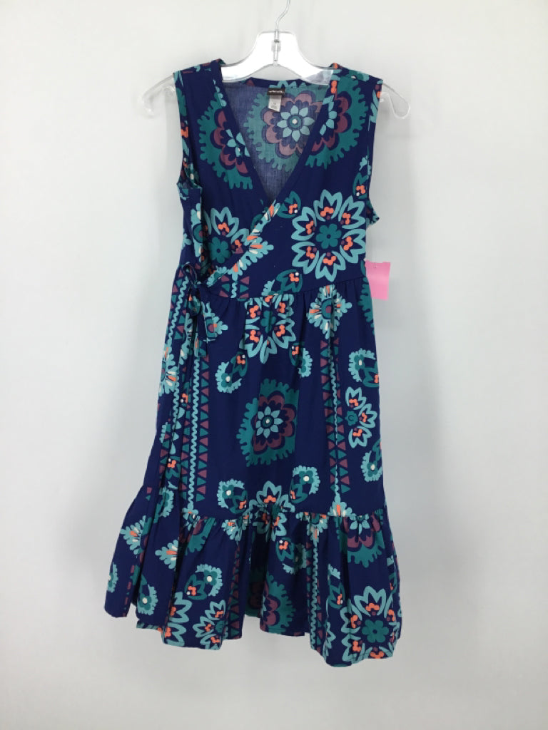 Tea Child Size 10 Blue Dress - girls