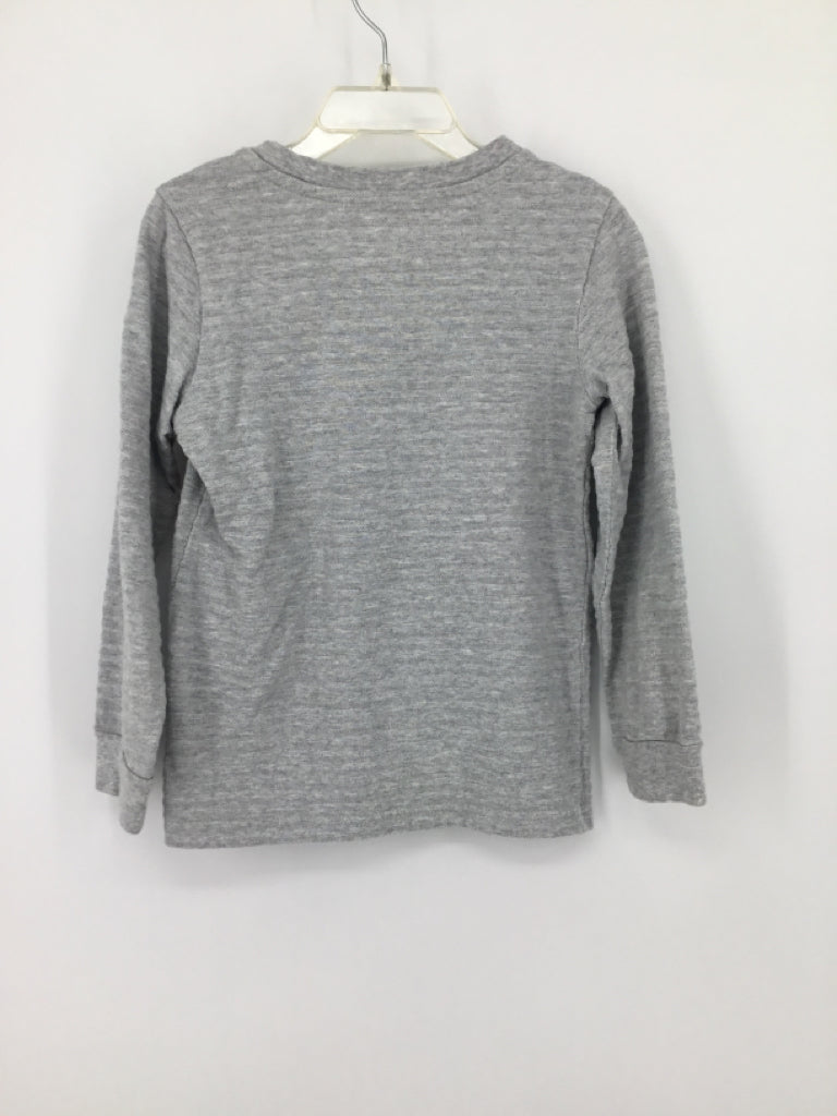 Carter's Child Size 6 Gray Solid Shirt - boys