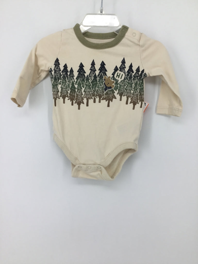 Baby Gap Child Size 3-6 Months Cream Onesie