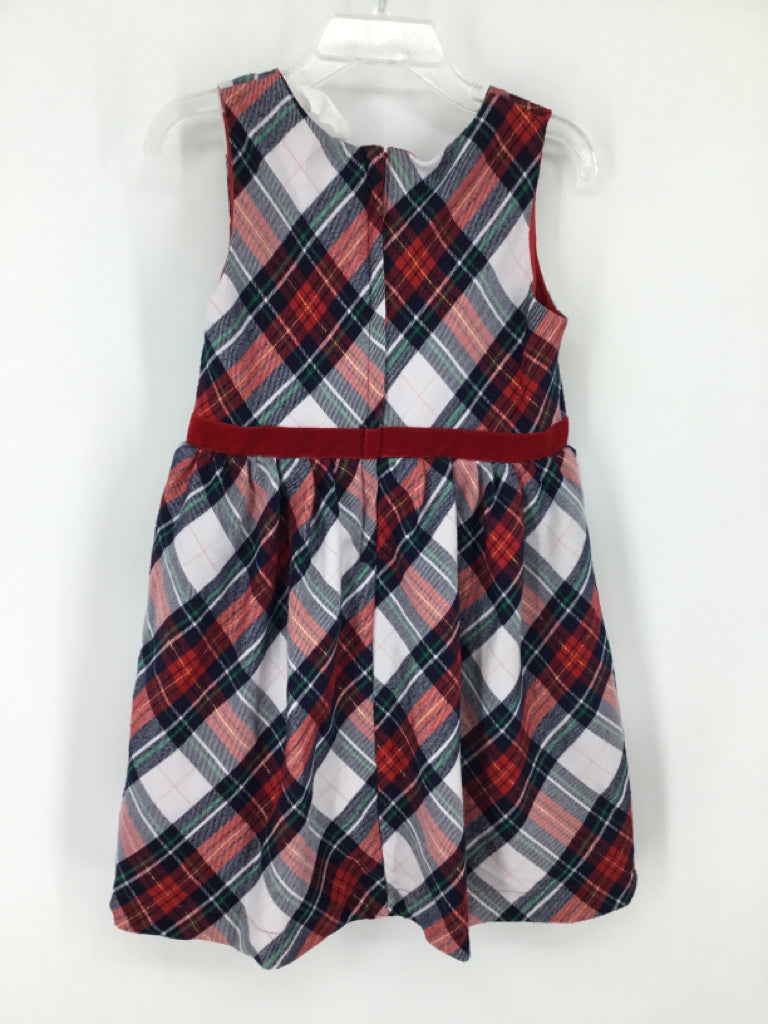 H & M Child Size 5 Red Dress - girls
