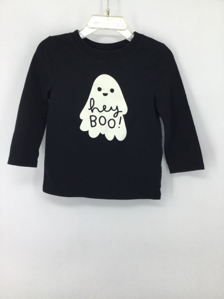 Cat & Jack Child Size 2 Black Halloween T-Shirt