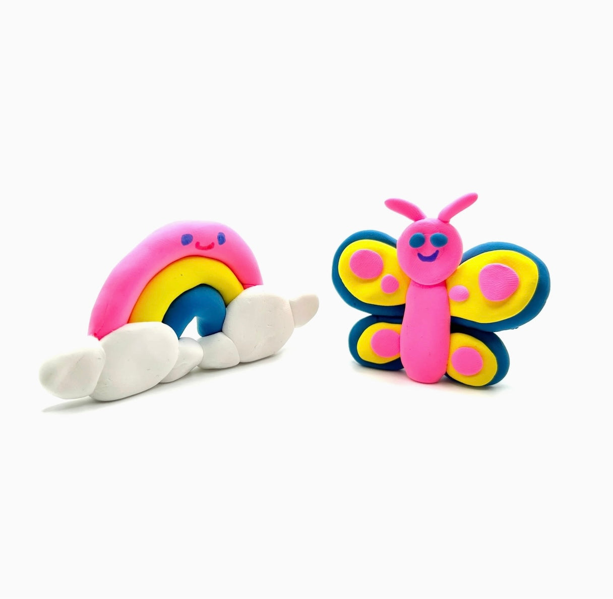 Ooly - Creatibles Air Dry Clay BFFs Kit (Rainbow Pals)