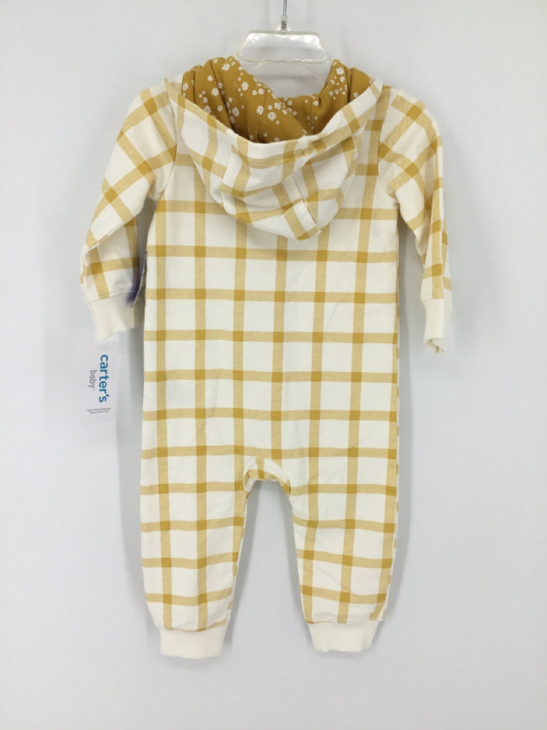 Carter's Child Size 12 Months Yellow Outfit - girls
