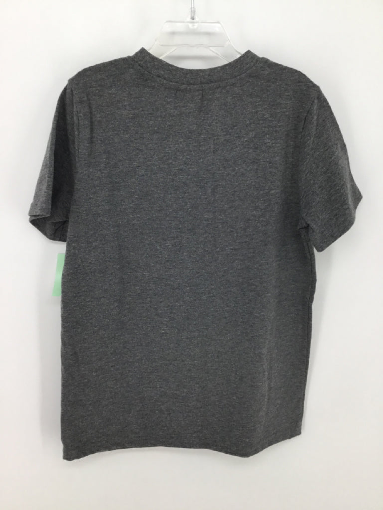 Puma Child Size 7 Gray screen printed T-shirt - boys