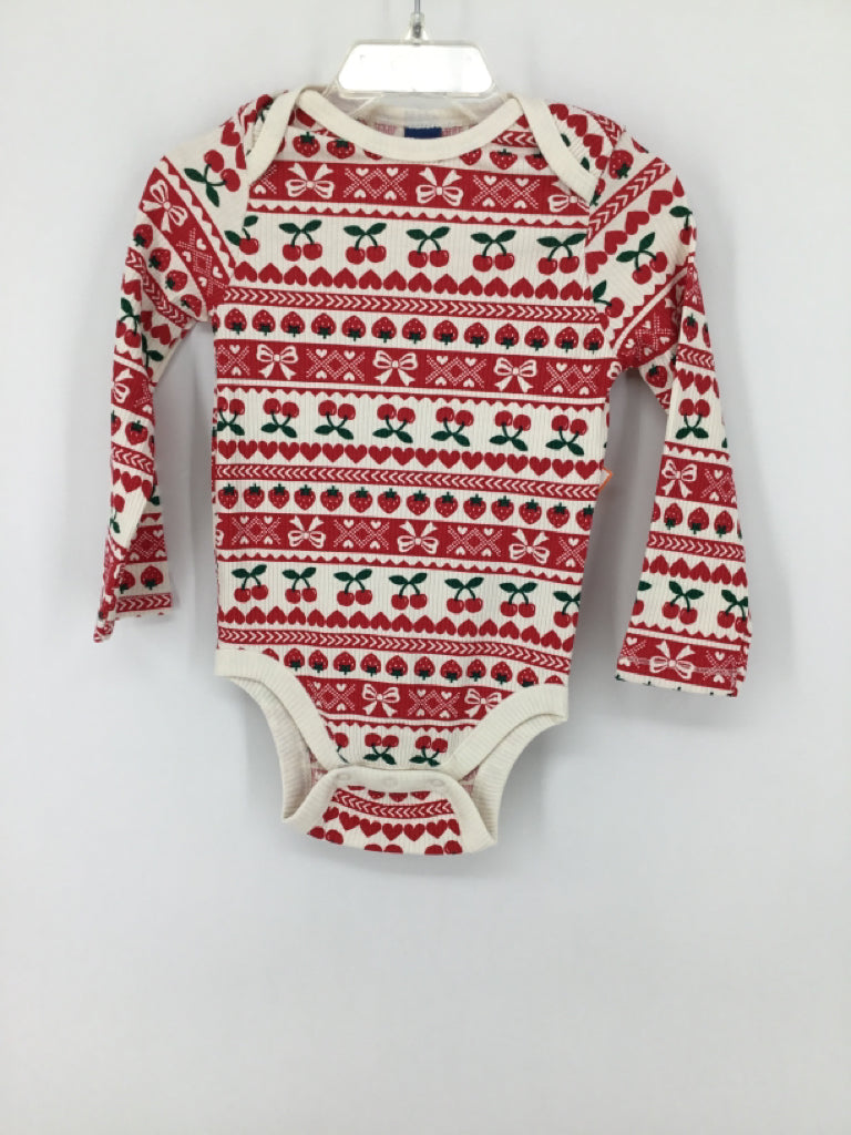Old Navy Child Size 18-24 Months Red Onesie