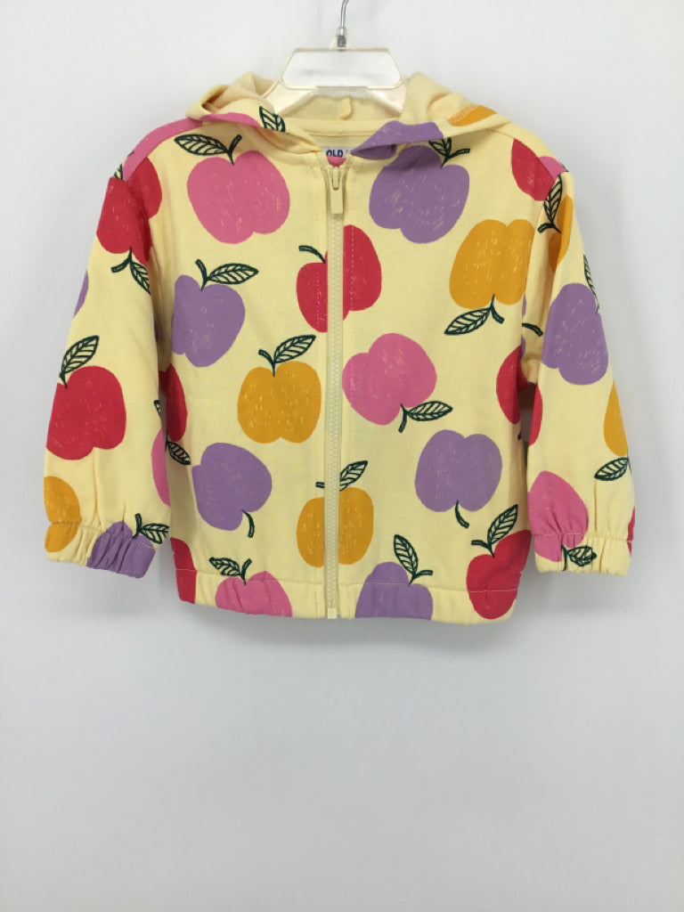 Old Navy Child Size 2 Yellow Hoodie - girls