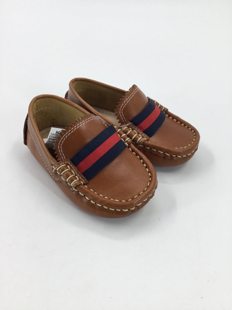 Elephantito Child Size 6 Toddler Brown Dress Shoes