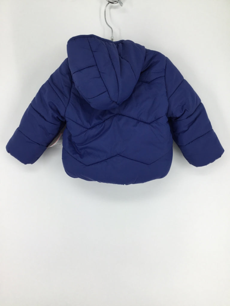 Authentic American Apparel Child Size 9-12 Months Blue Solid Outerwear - boys