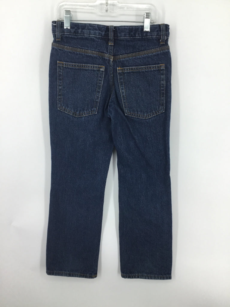 Cat & Jack Child Size 8 Blue Solid Jeans - boys