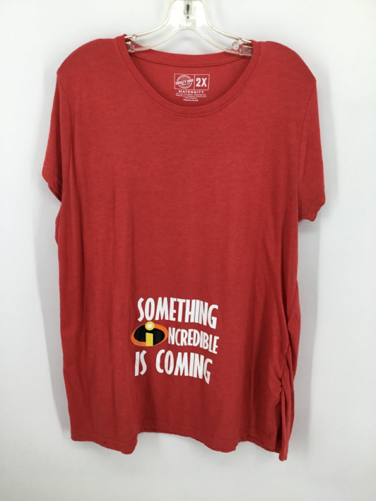 Crazy Dog Size XXL Cotton Blend Top