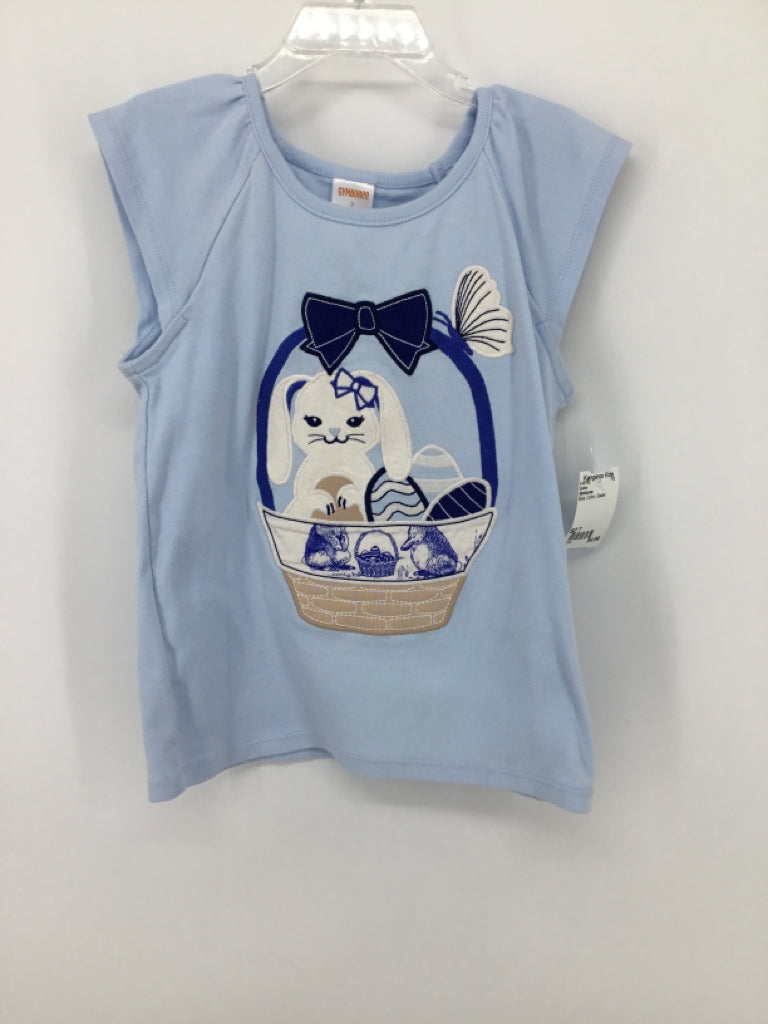 Gymboree Child Size 7 Blue Easter T-Shirt