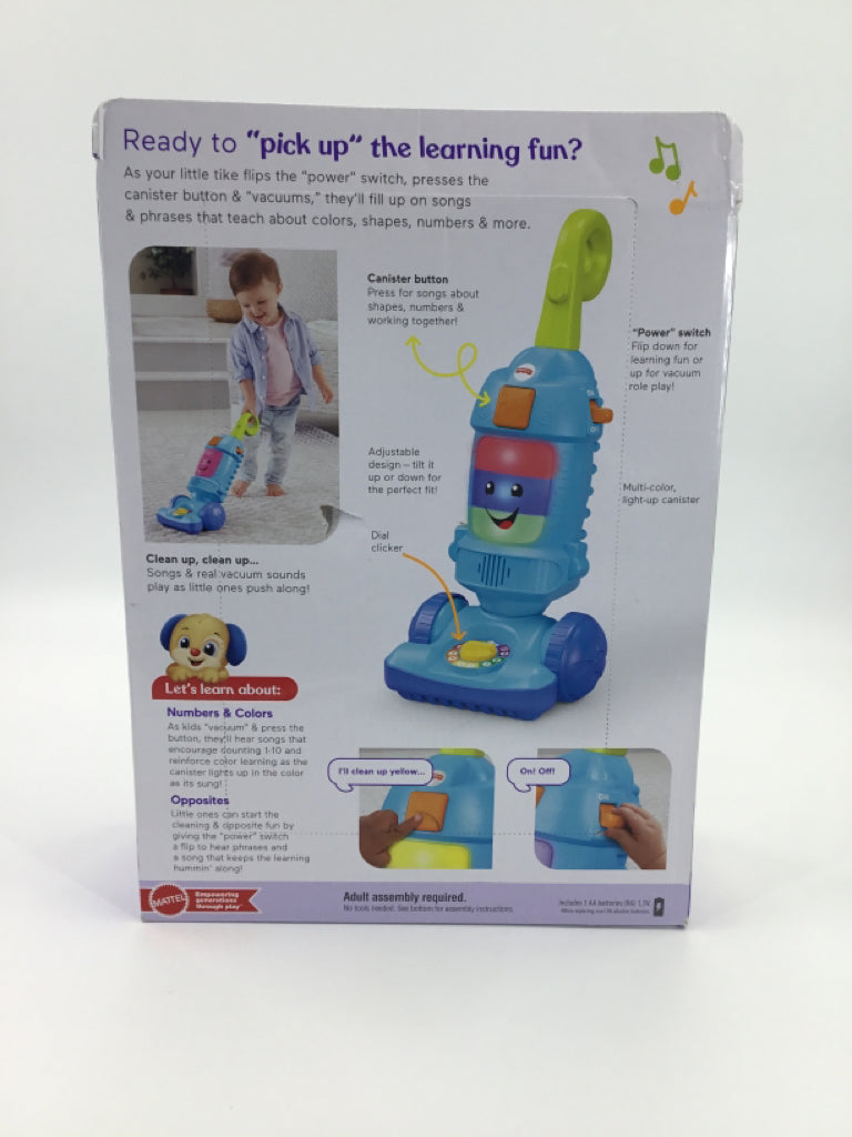 Fisher Price Laugh & Learn Light &-Up Learning Vacuum