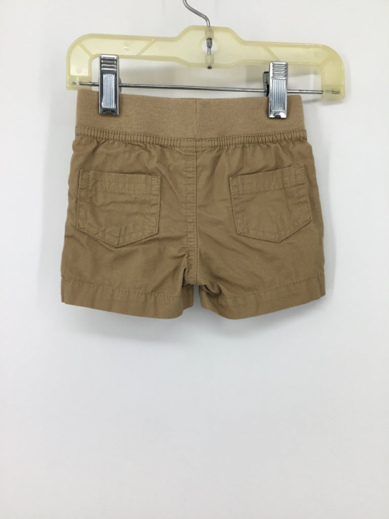 Cat & Jack Child Size 0-3 Months Tan Solid Shorts - boys