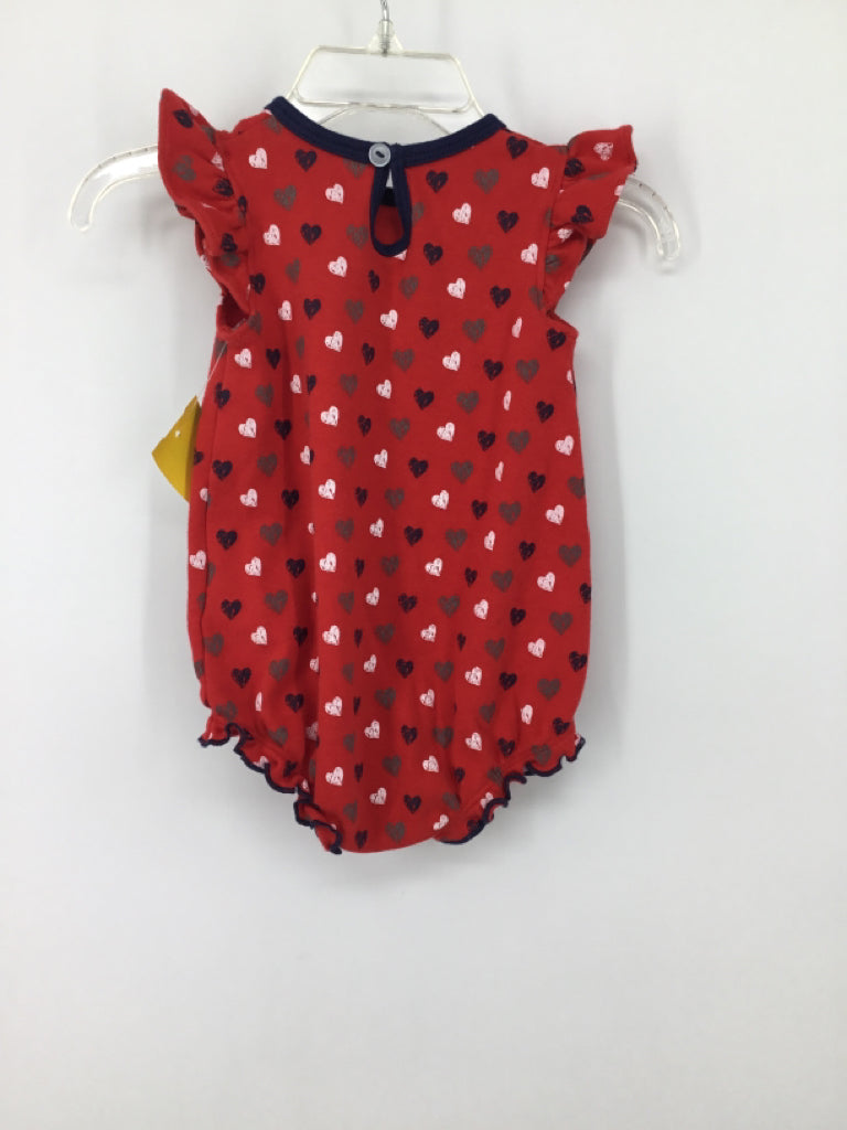Genuine Merchandise Child Size 0-3 Months Red Outfit - girls