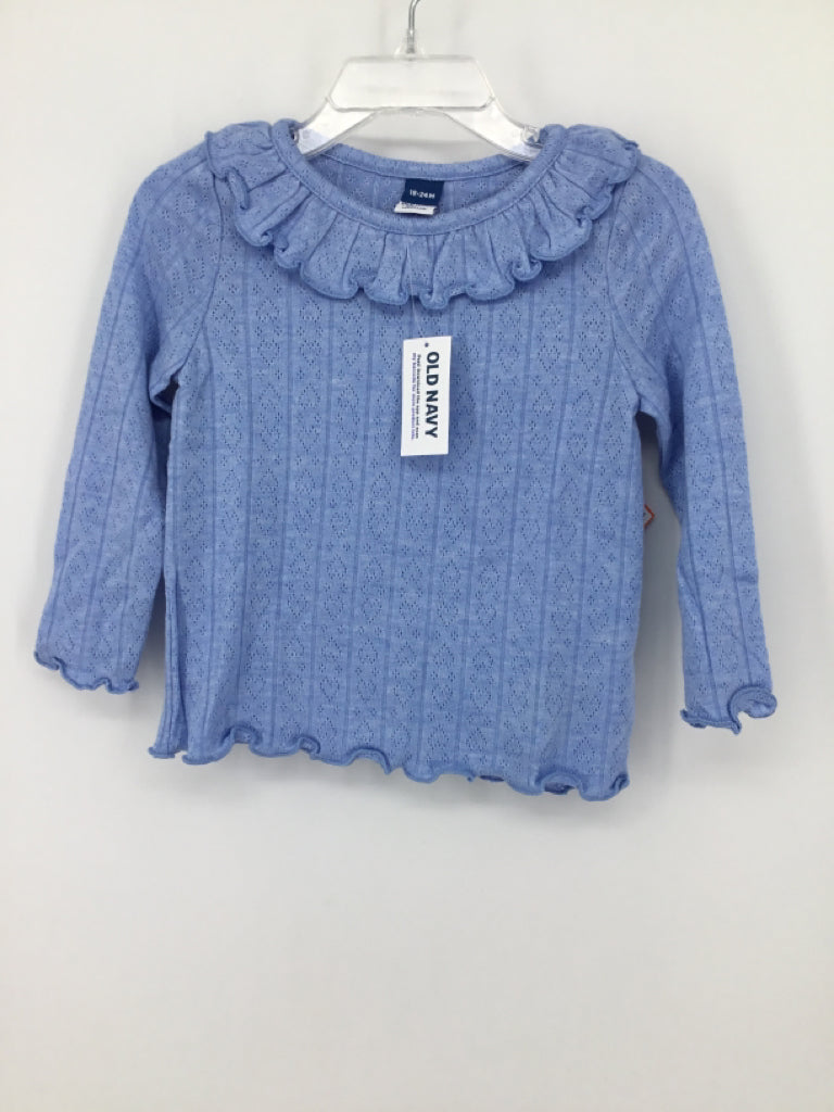 Old Navy Child Size 18-24 Months Blue Shirt - girls