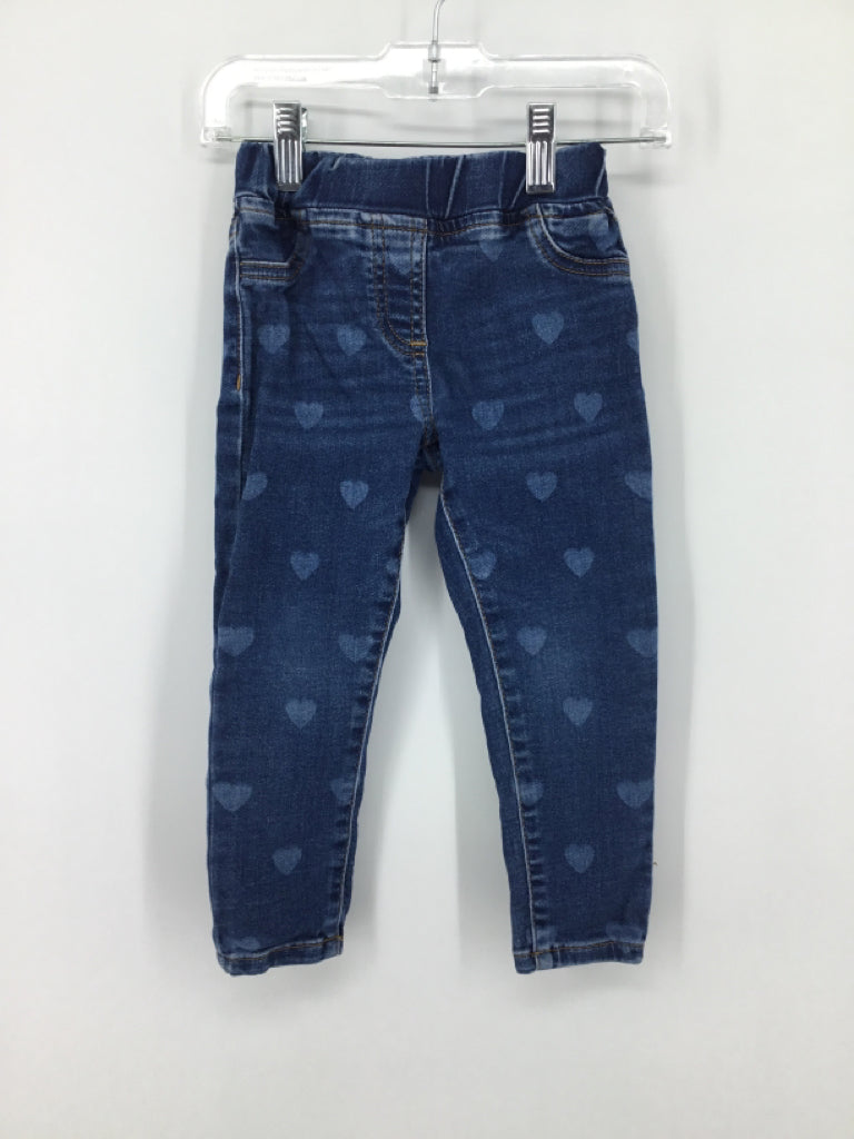 Mini Boden Child Size 3 Blue Jeans - girls