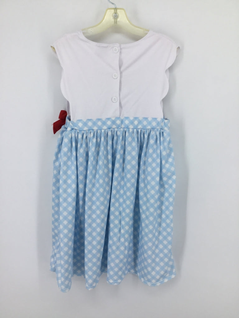 Down By the Bay Child Size 10 Blue Stars & Stripes Dress