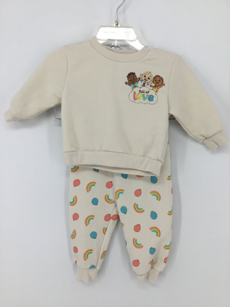 Cocomelon Child Size 3-6 Months White Character Outfit - boys