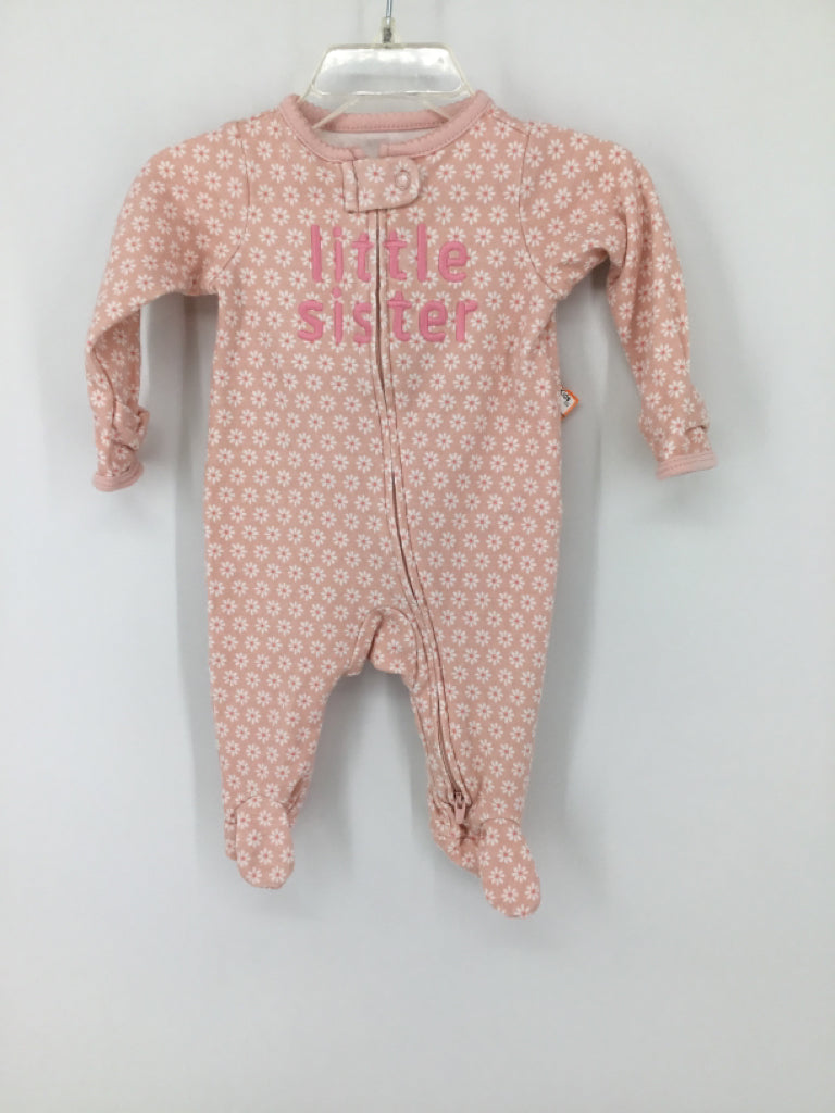 Just One You Made by Carters Child Size 3 Months Pink Sleepers