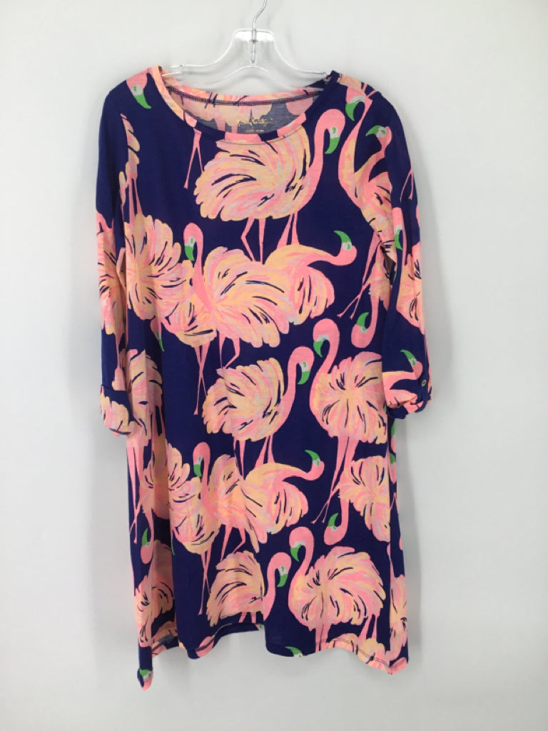 Lilly Pulitzer Child Size 12 Blue Dress - girls