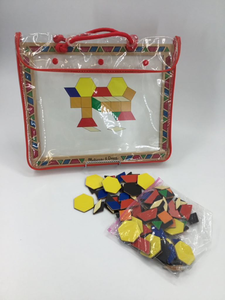 Melissa & Doug Magnetic Pattern Block Set