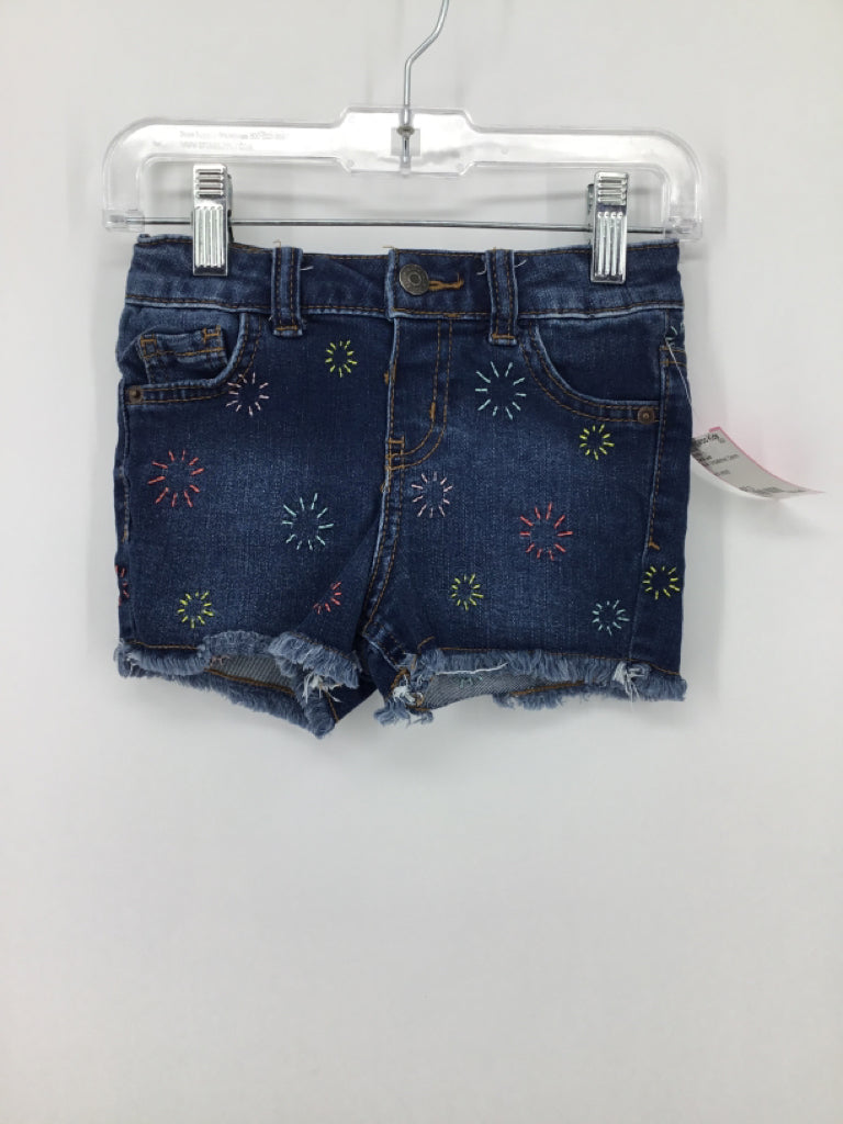 Cat & Jack Child Size 3 Blue Shorts - girls