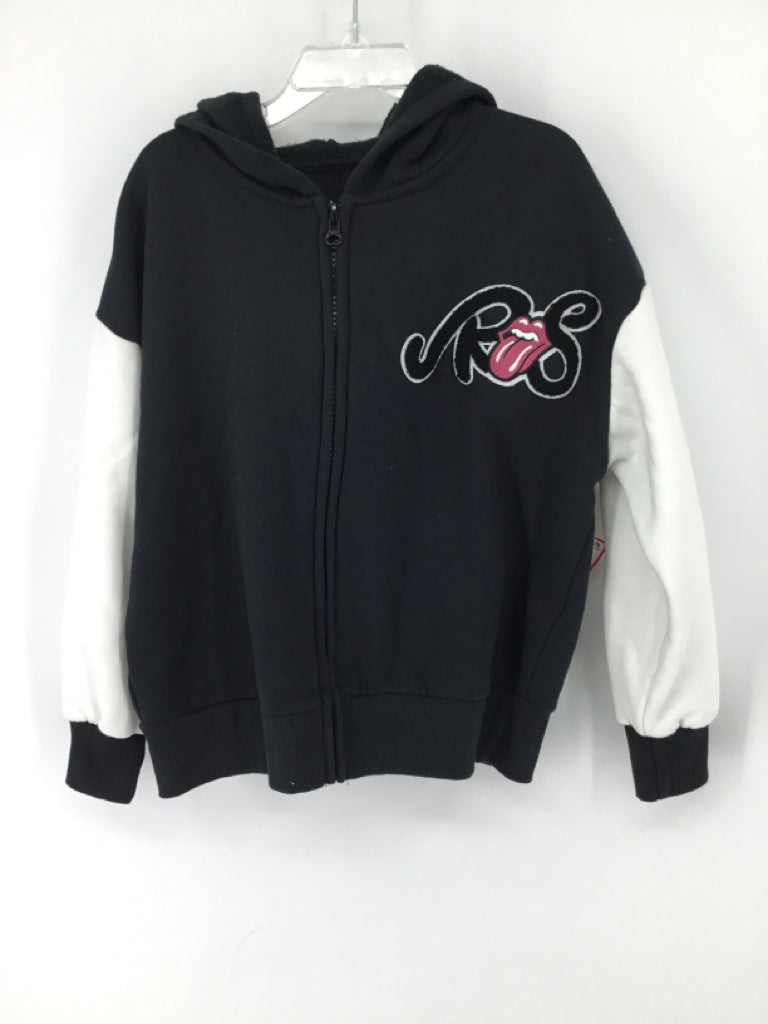 The Rolling Stones Child Size 6 Black Solid Hoodie - boys