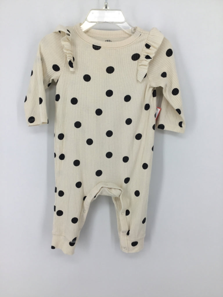 Cat & Jack Child Size 3-6 Months Cream Outfit - girls