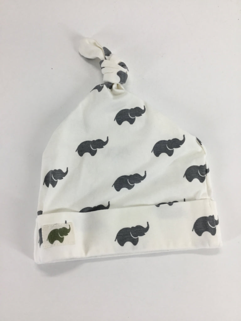 Monica + Andy Child Size Infant White Elephant Hats - boys