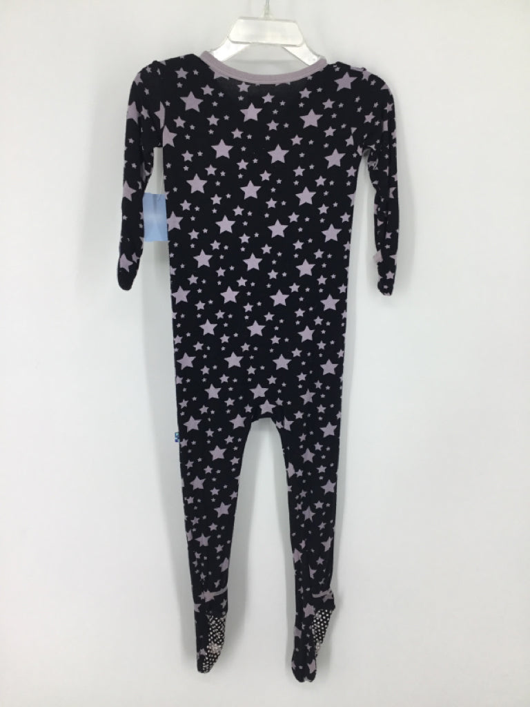 Kickee Pants Child Size 18-24 Months Black Sleepers