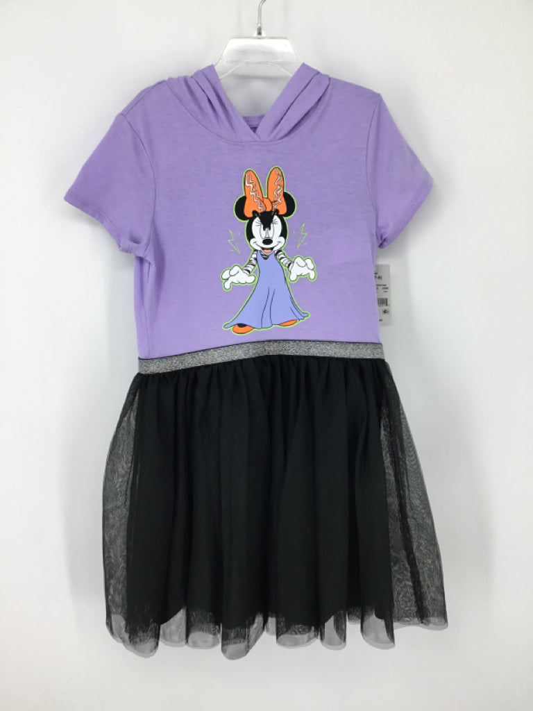 Disney Child Size 7 Purple Halloween Dress