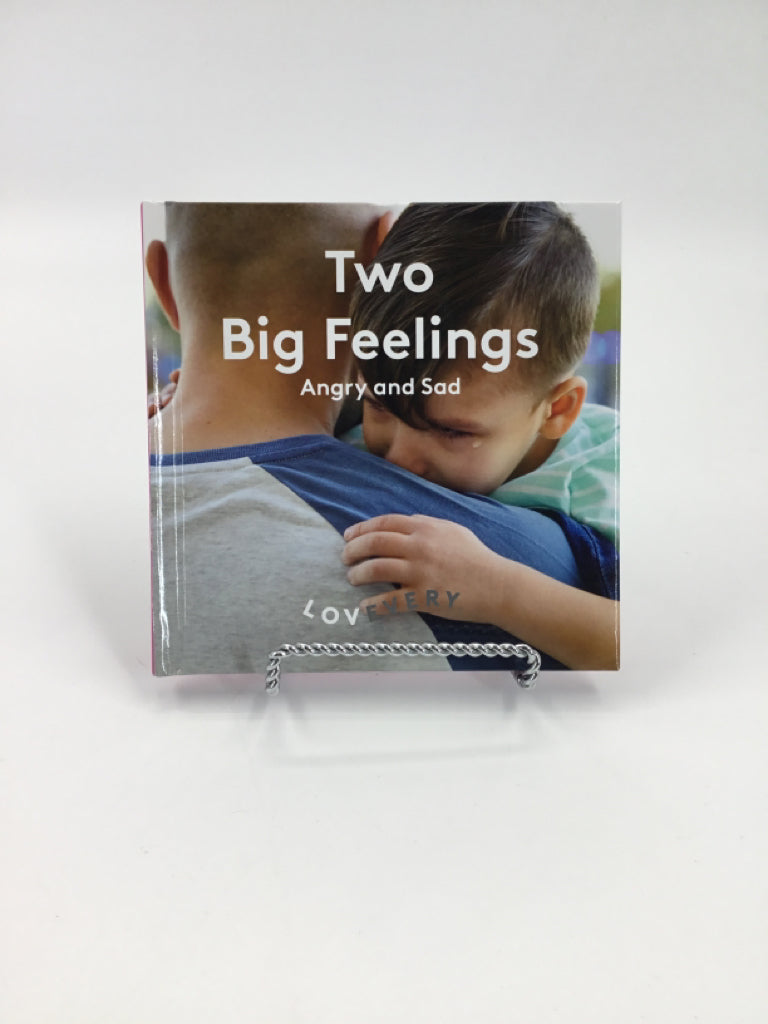 Two Big Feelings Angry and Sad hardcover Book