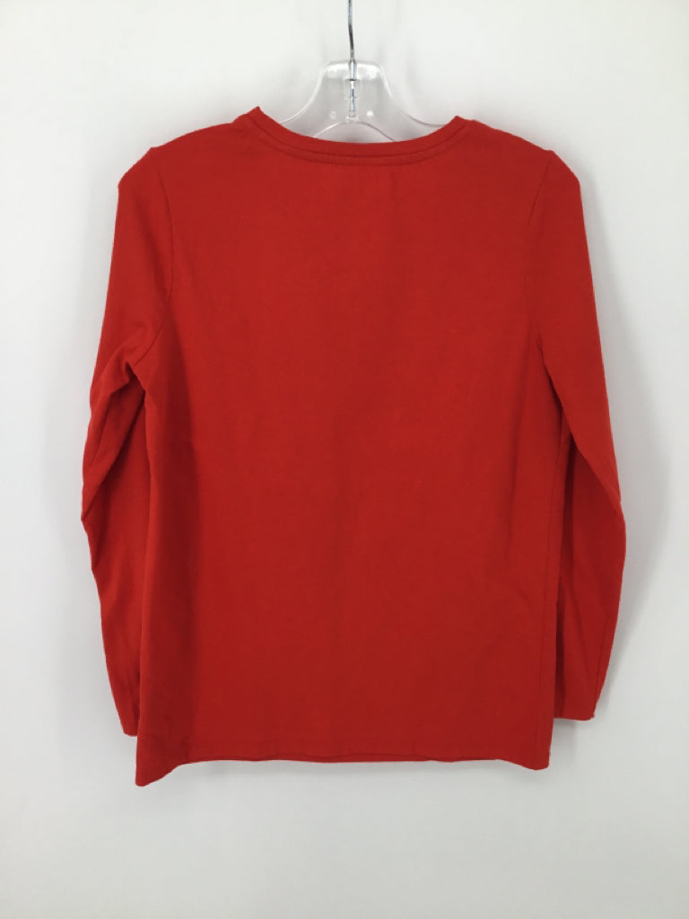 Cat & Jack Child Size 10 Red Christmas T-Shirt