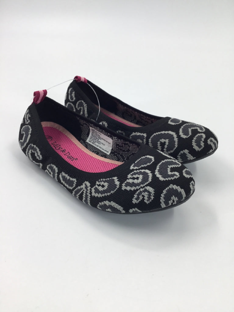 Lily & Dan Child Size 9 Toddler Black Dress Shoes