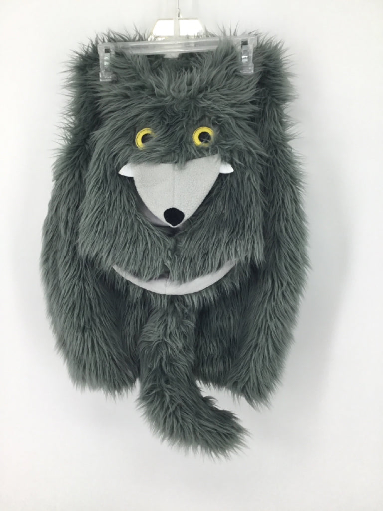 Pottery Barn Kids Child Size 4 Gray Wolf Halloween Costume