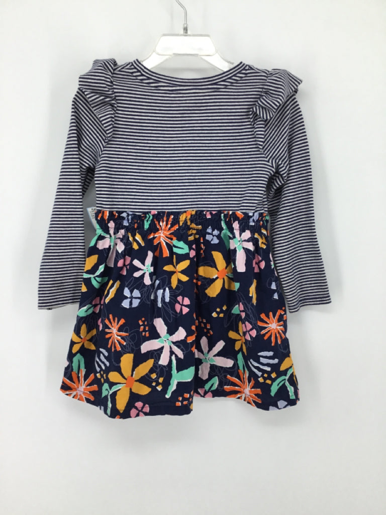 Cat & Jack Child Size 3 Navy Dress - girls