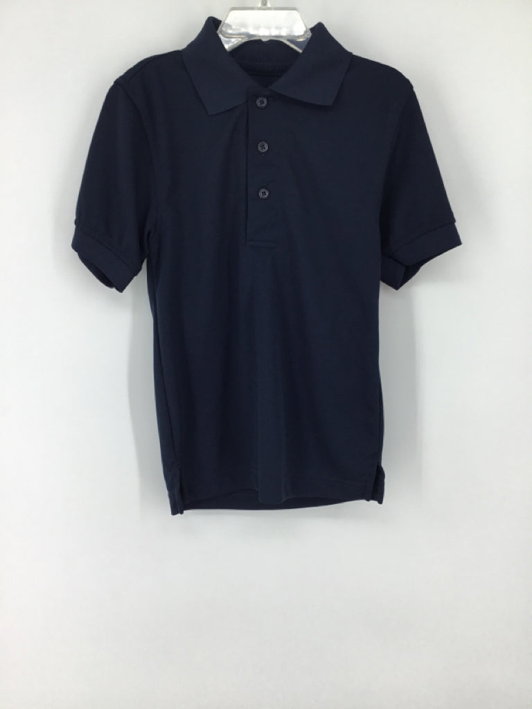Elderado Child Size 4 Navy Solid Shirt - boys