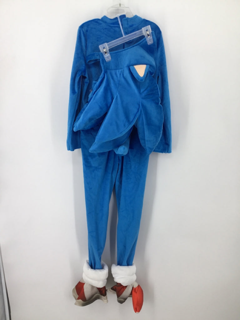 Sonic The Hedgehog Child Size 7 Blue Sonic the Hedgehog Halloween Costume