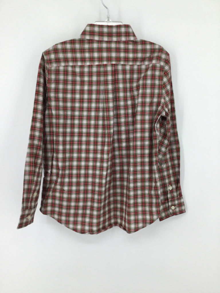Ralph Lauren Child Size 6 Red Plaid Shirt - boys